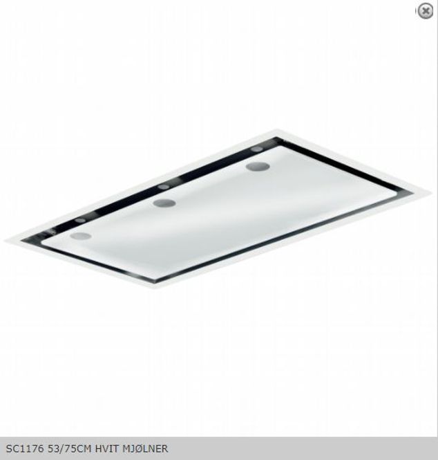 Hovedbilde Silverline Ventilator Sentralventilasjon 53 cm hvit