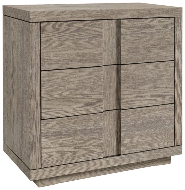 Hovedbilde Artwood HUNTER kommode eikefiner antikk grå 06-86413