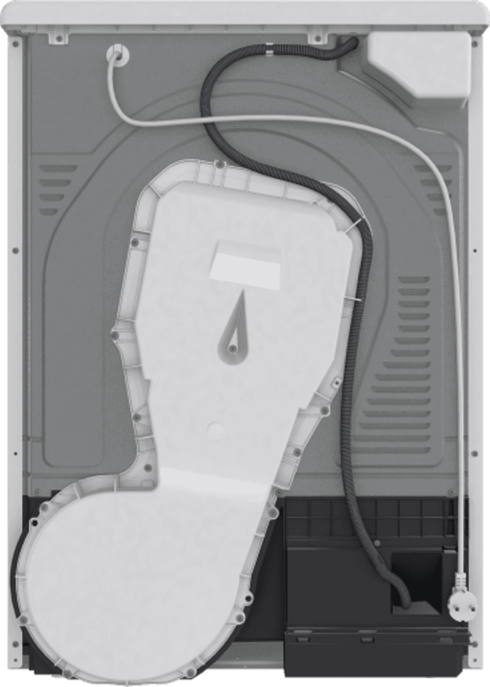 Gorenje frittstående tørketrommel 9kg DPNE92/GNLWIFI