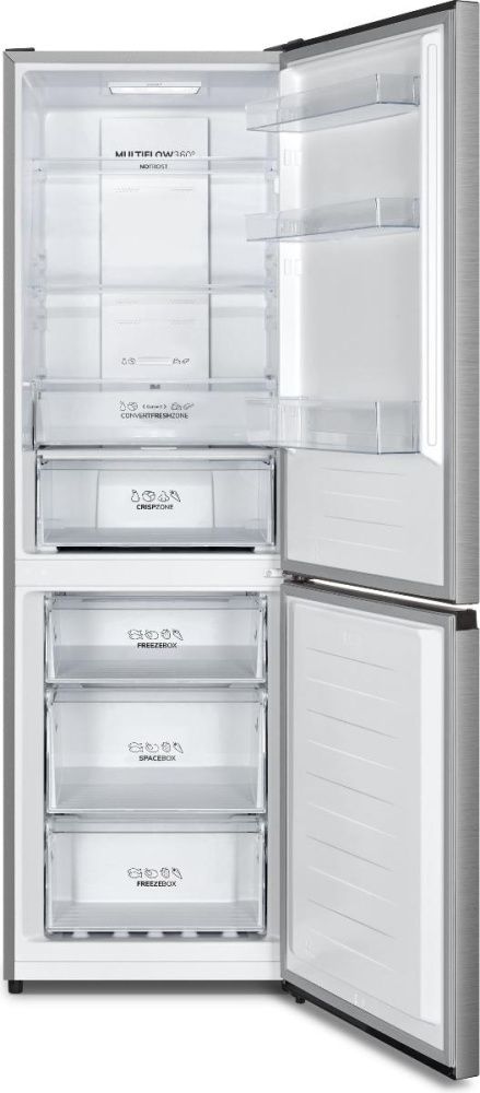 Gorenje NoFrost Plus kombiskap Stål 186 cm N619EAXL4