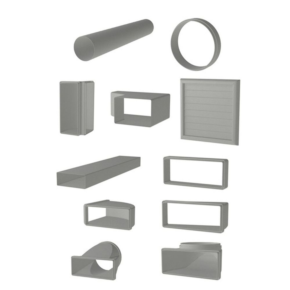 Electrolux utvendig rist med nedadvinklede lameller M2CKCF12