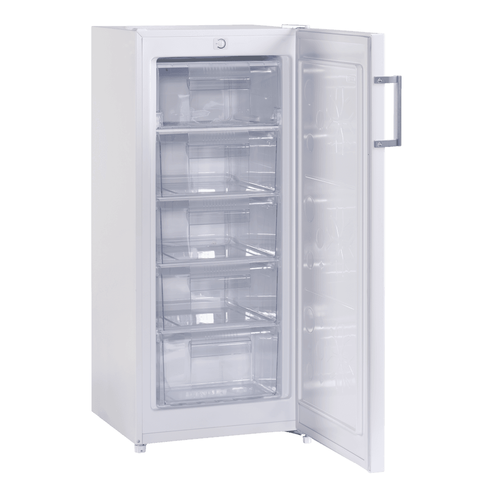 Scandomestic frittstående fryseskap hvit 126 cm FRF145WE