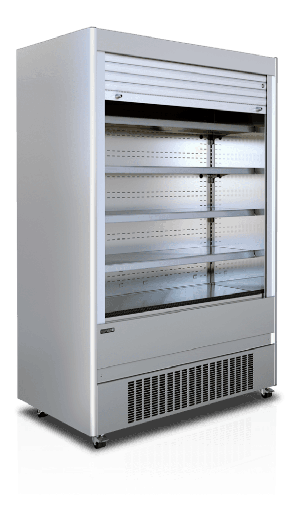 Tefcold MCX130M multideck displaykjøleskap i rustfritt stål