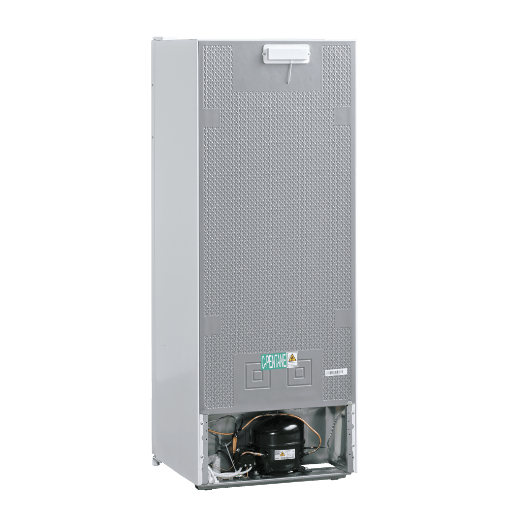 Scandomestic frittstående fryseskap hvit 144 cm FRF177WD