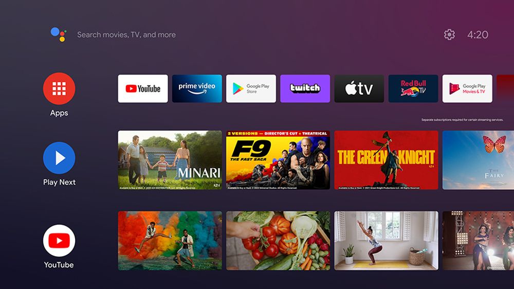 Finlux TV 43-FFAF-9060, smart, Android 384316A 