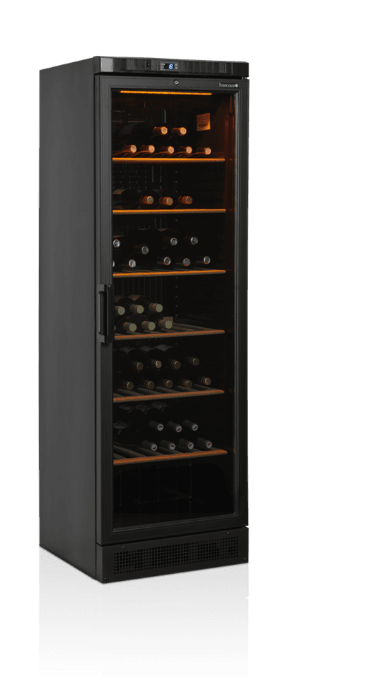 Tefcold vinskap CPV1380E - Sort  184 cm