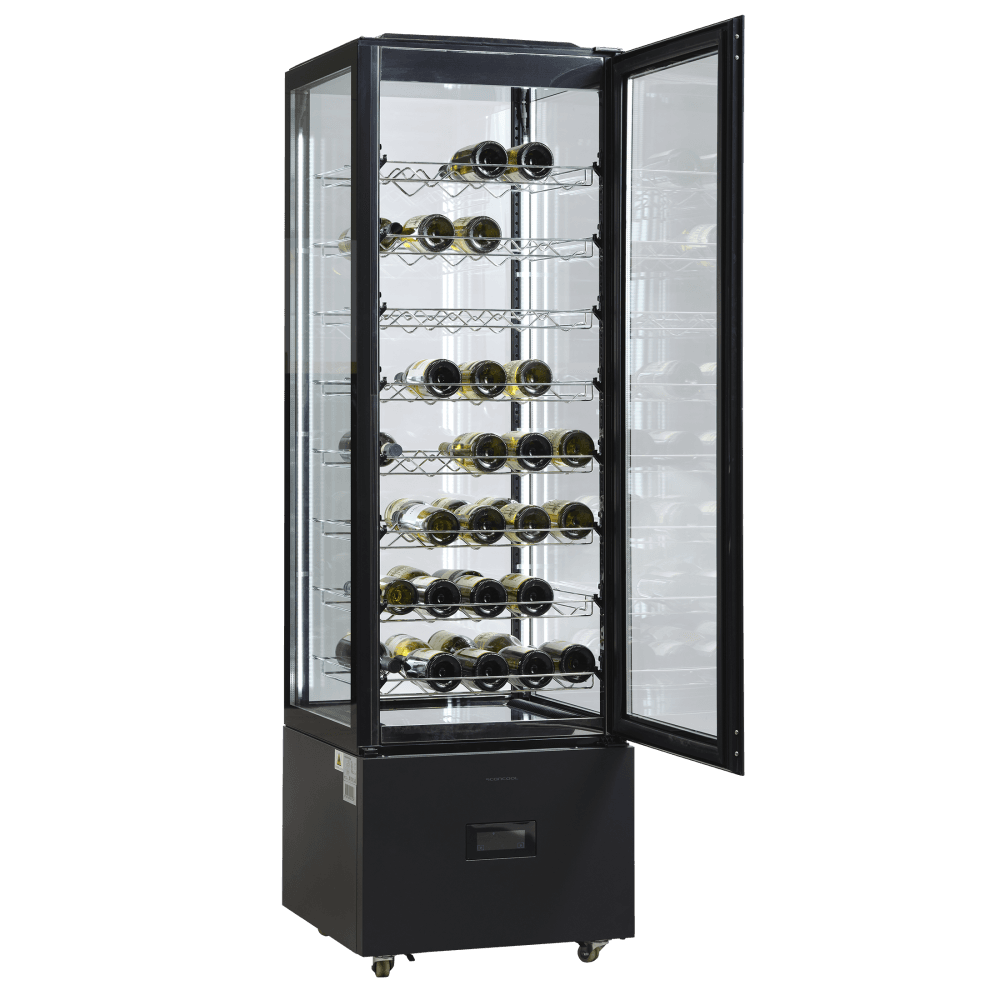 Scandomestic salgsmonter sort 190 cm DC402BB