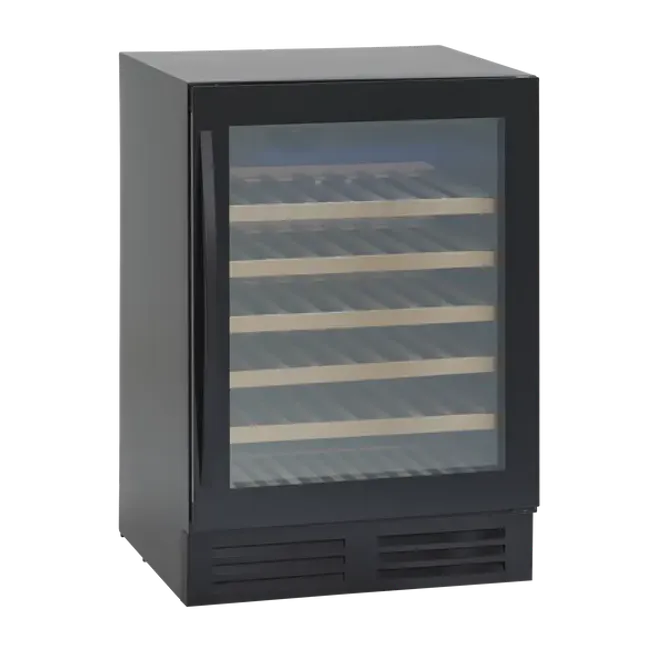 Hovedbilde Scandomestic vinskap 1 sone sort med plass til 46 flasker ...