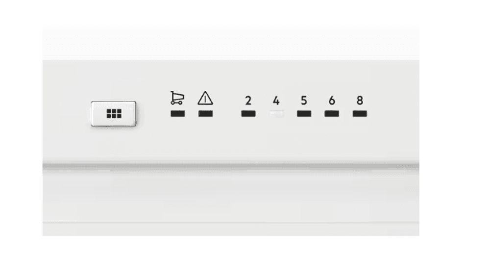 Aeg frittstående kjøleskap i hvit 186 cm RKE638E6MW