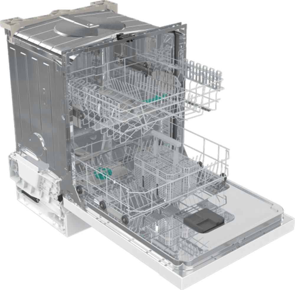 Gorenje underbygget oppvaskmaskin hvit 60cm GU642E90W
