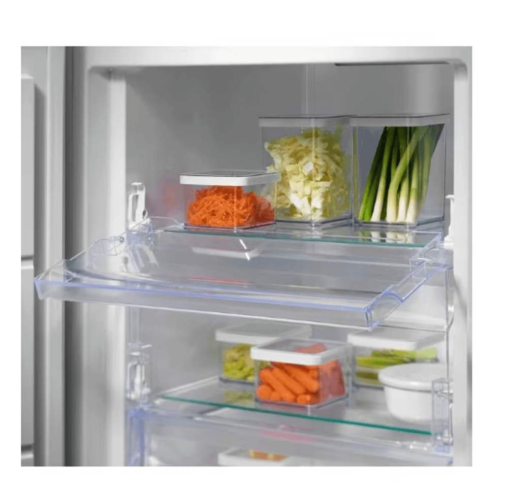 Electrolux 600 fryseskap NoFrost stål 186 cm EUT6NE28X  