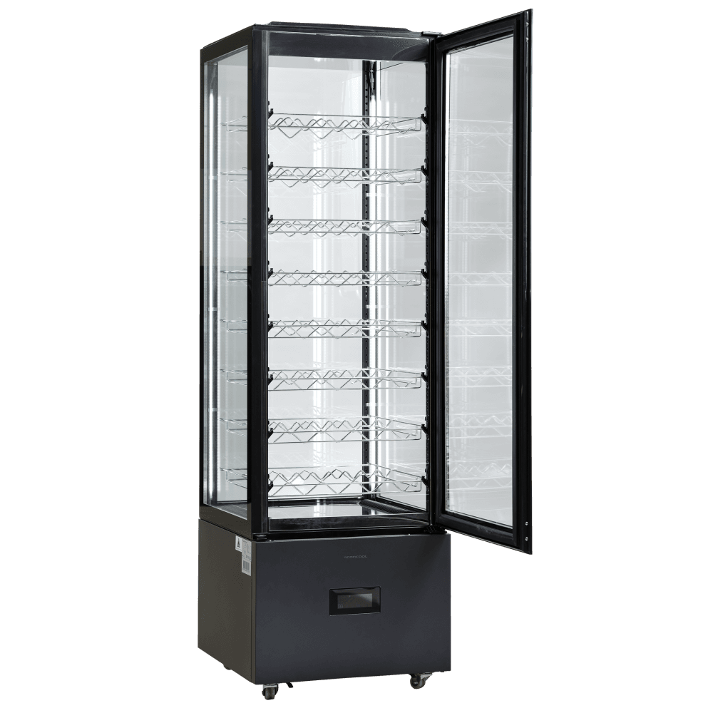 Scandomestic salgsmonter sort 190 cm DC402BB